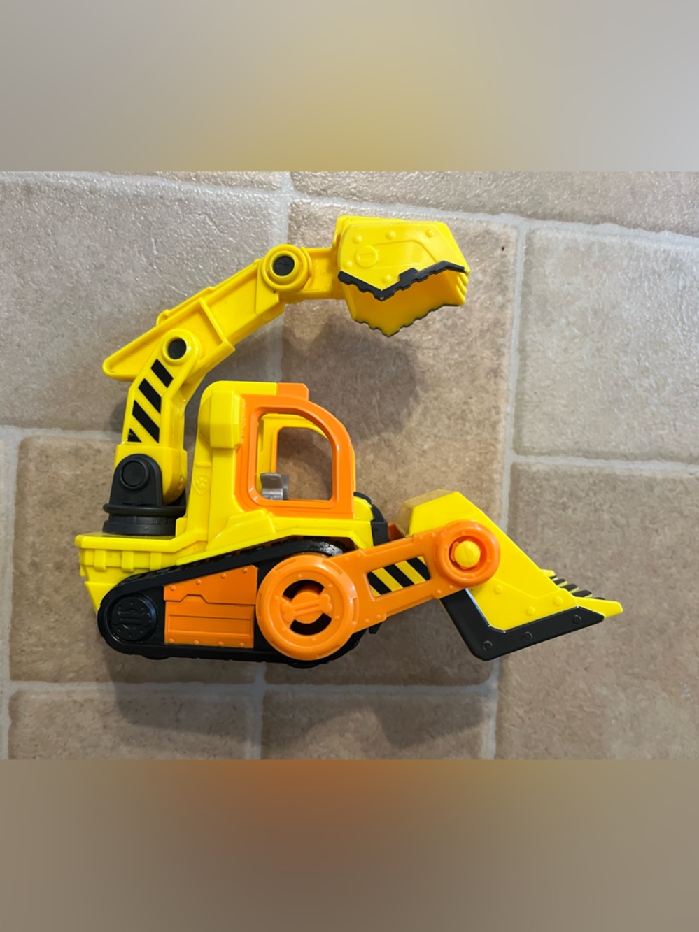 Yellow & Orange Kids Construction Excavator Toy - Paw Patrol